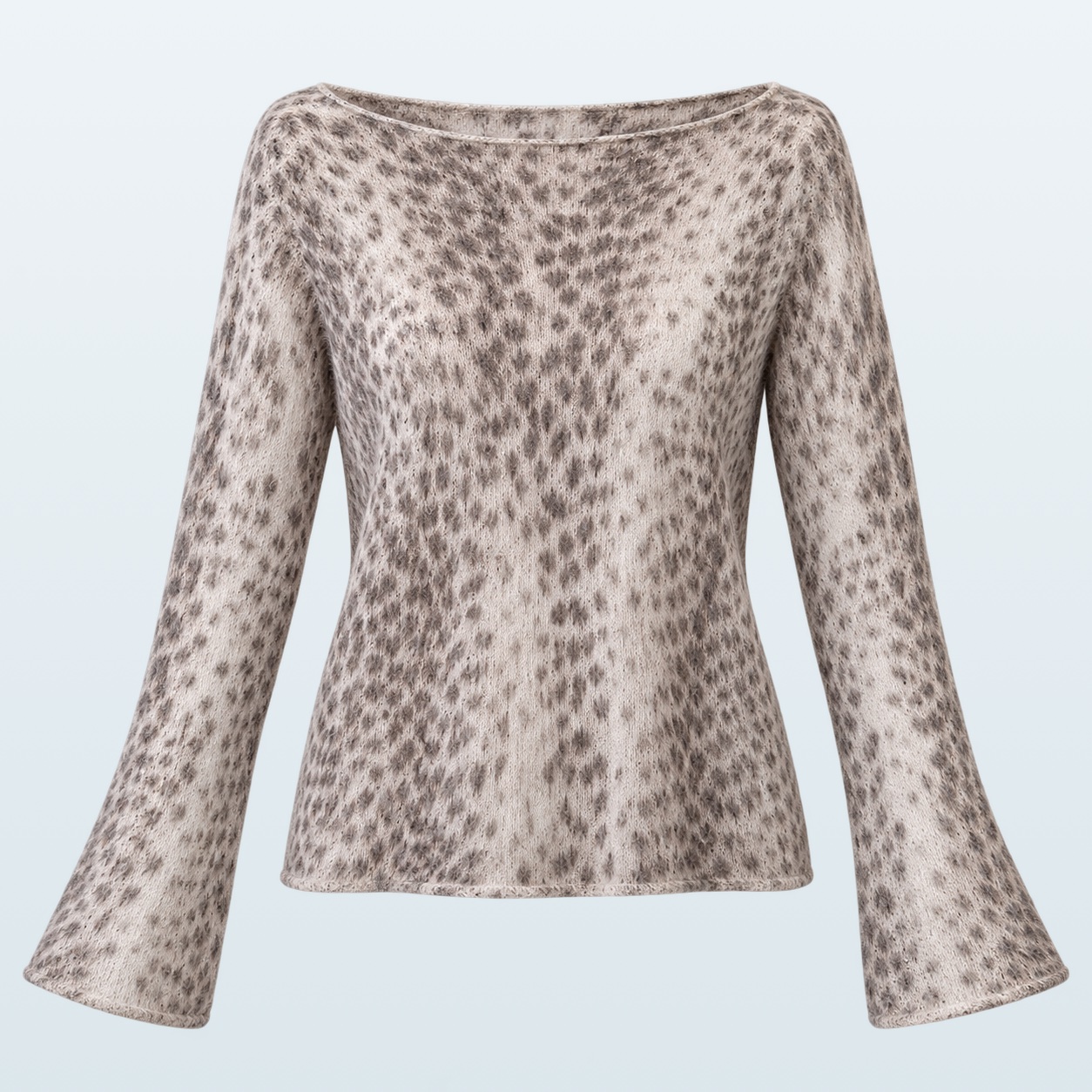 Soft Leopard Sweater — women's leopard knit top by TORRY, Limassol