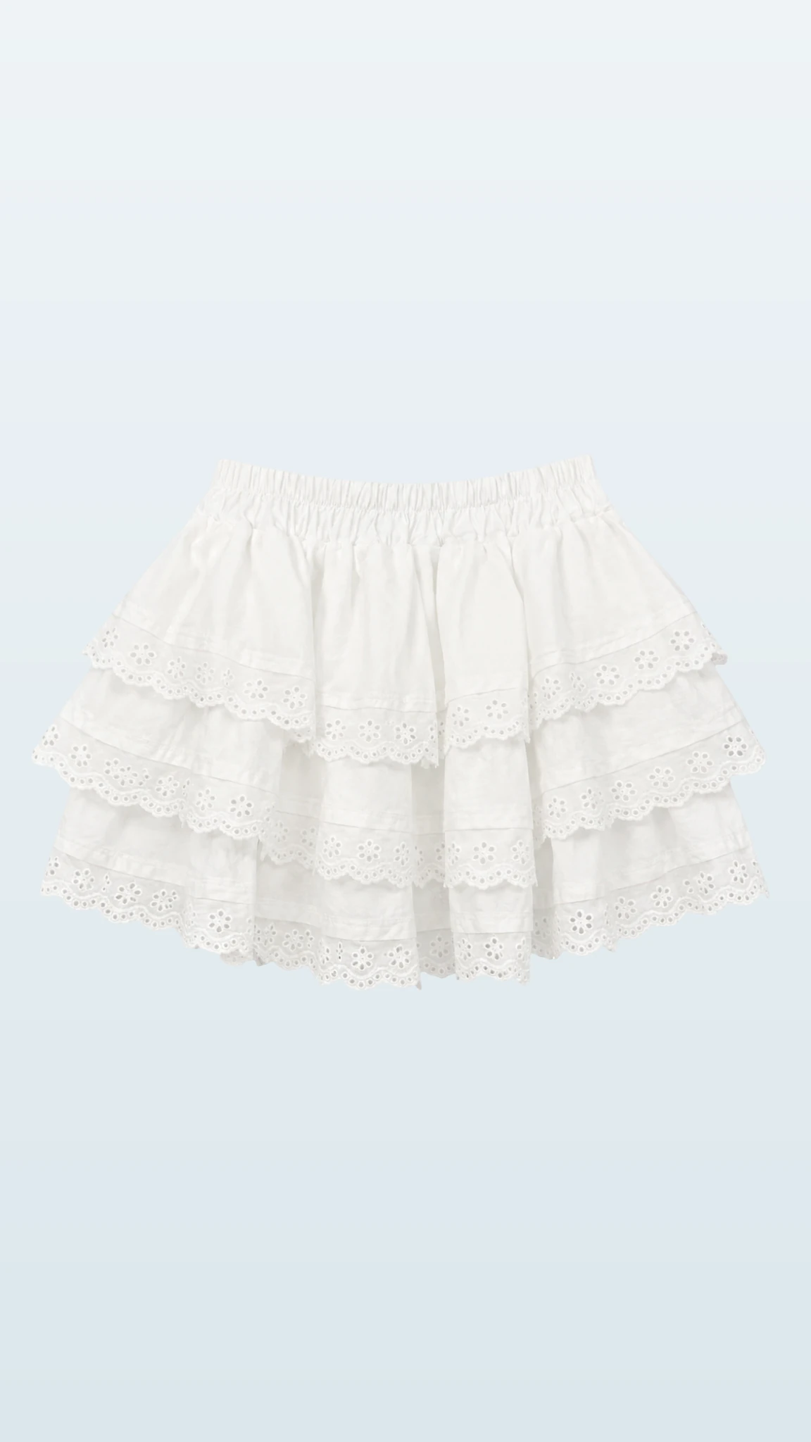 Angel Lace Skirt — swimwear at TORRY, photo 5